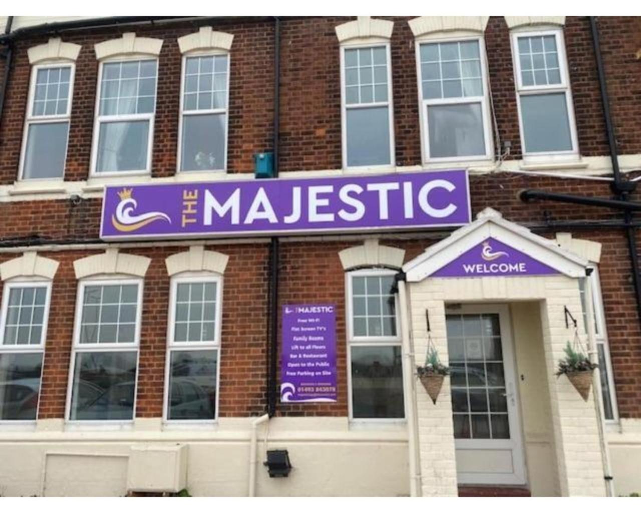 The Majestic Bed & Breakfast Great Yarmouth Eksteriør bilde